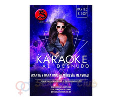 Martes 8 en CSW: ¡KARAOKE AL DESNUDO!