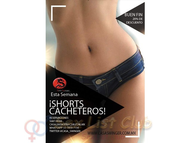 Esta semana en CSW: ¡Shorts Cacheteros! ¡BUEN FIN: 20% de Descuento!