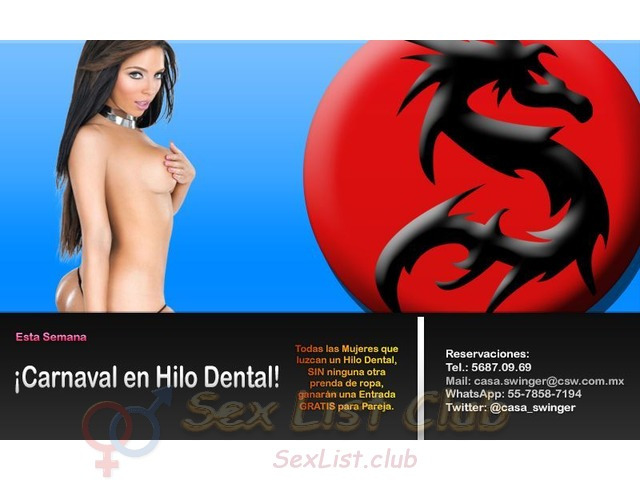 ¡CARNAVAL EN HILO DENTAL!   ¡ORGÍAS MIENTRAS EDU TOCA SAMBA!