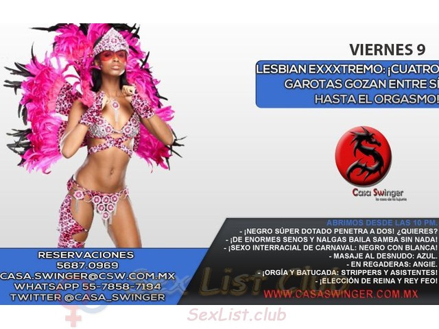 CASA SWINGER ¡Carnaval en Hilo Dental!